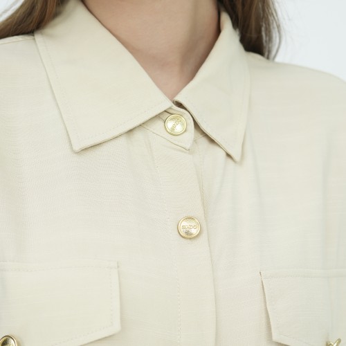 SIXDO Woven Flared Dress for Women